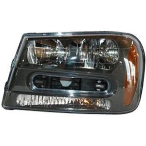 TYC Left Headlight Assembly Compatible with 2002-2009 Chevrolet Trail Blazer