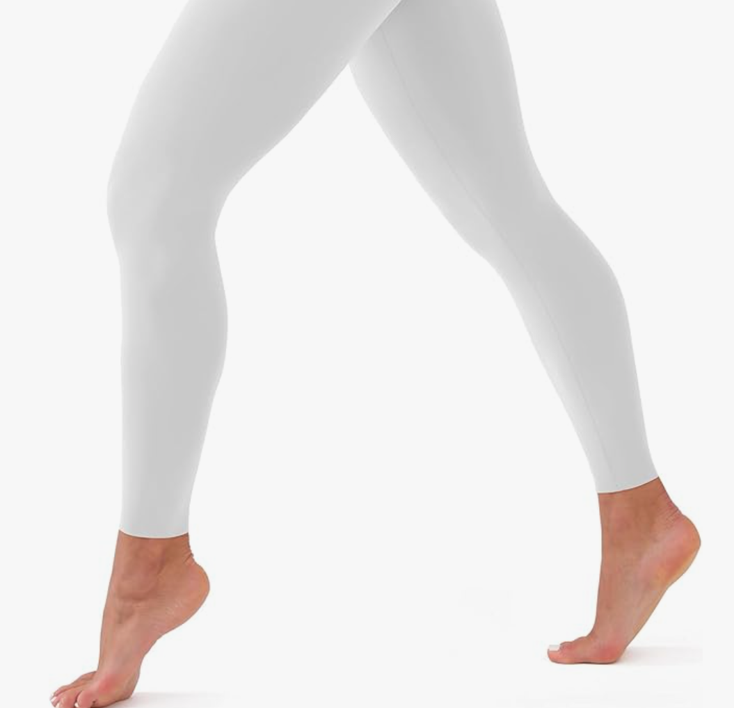 Leggings for Women Soft Tummy Control Pants Non See Through Workout Yoga Pants for Running Plus Size S
