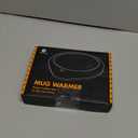 Coffee Mug Warmer, Cup Warmer for Desk with Auto Shut Off Smart Temperature Settings, Electric Beverage Tea Water Milk Heater for All Cups and Mugs, Heating Plate Candle Wax Warmer (Dark Black)