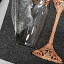 Sratte 4 Pcs Wedding Cake Knife and Champagne Flutes Server Set, Toasting Crystal Rhinestone Champagne Flutes Glasses Cake Knife Pie Server Wedding Gifts for Couple Bride Groom (Rose Gold)