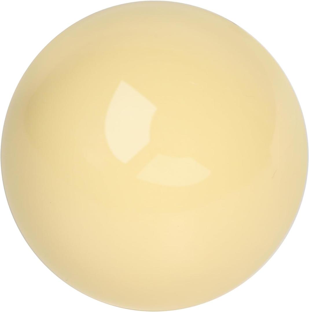 GSE Games & Sports Expert 2-1/4" Regulation Size Magnetic Pool Cue Ball. Standard Billiard Coin-Operated Cue Ball for Coin Operated Billiard Pool Tables (1-Pack/16-Pack)