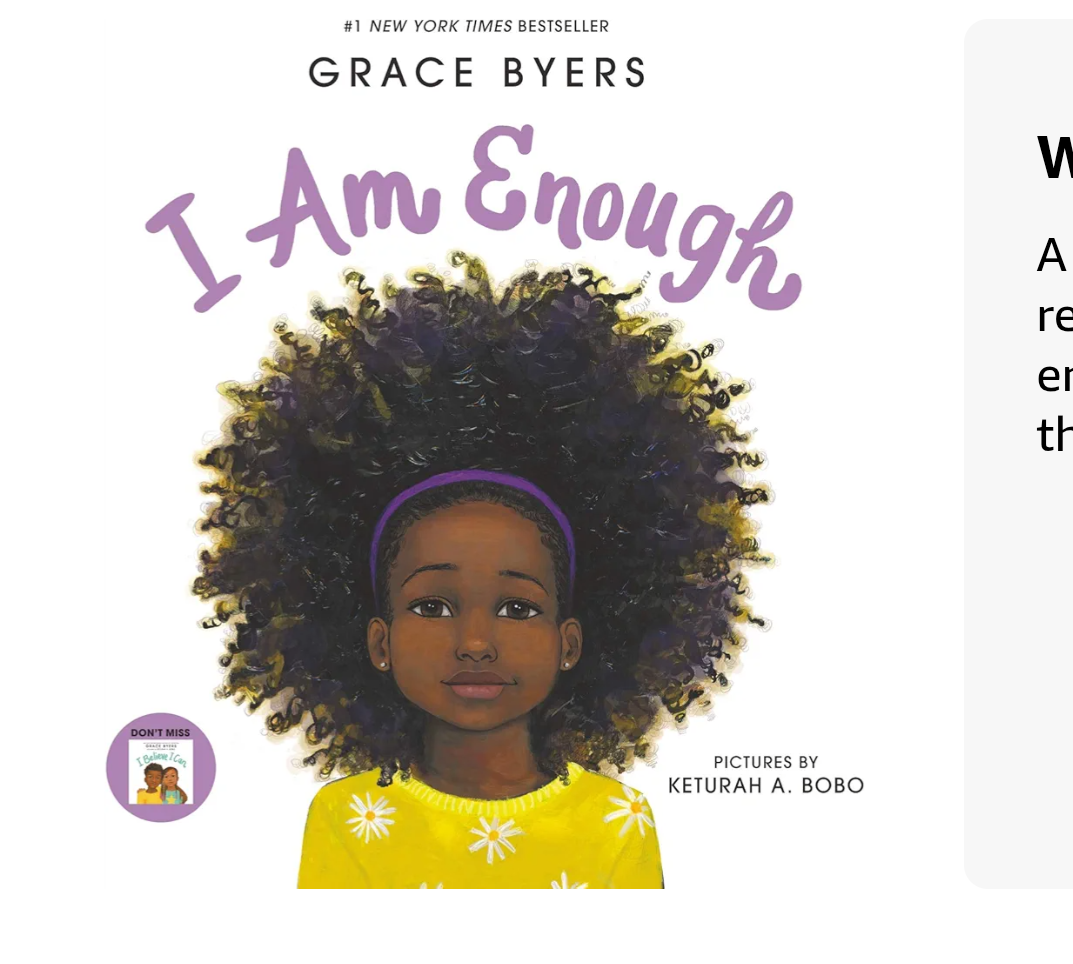 I Am Enough (Hard Cover)