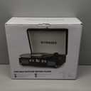 Vinyl Record Player Bluetooth Vintage Portable Suitcase Turntable with Builtin Speakers 3Speed BeltDriven Record Player Support RCA Output and Headphone Output