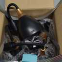 Neijiaer Fly Fans for Tables, Practical Fly Repellent Fan with Soft Blades, USB or Batteries Powered, Soundless and Portable Keeps Your Food Clean(4 Pack) (Black)