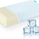 Zenith Standard Memory Foam Pillow  Dual-Sided Design with Cooling Side for Temperature Regulation & Comfort, Hypoallergenic, Anti-Dust Mite, Breathable with Punch Hole Technology