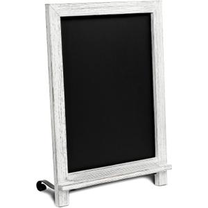 Rustic Whitewash Tabletop Chalkboard Sign/Hanging Magnetic Wall Chalkboard/Small Countertop Chalkboard Easel/Kitchen Countertop Memo Board / 12" x 17" in. Weddings, Birthdays, Baby Announcements Rustic Whitewash Tabletop Chalkboard Sign/Hanging Magnetic Wall Chalkboard/Small Countertop Chalkboard Easel/Kitchen Countertop Memo Board / 12" x 17" in. Weddings, Birthdays, Baby Announcements