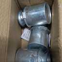 Yardwe 3Pcs Mini Milk Jug Vases, Small Metal Buckets for Crafts, Iron Flower Pots for Succulents, Vintage Decorative Miniature Cans for Home Decor, 2.36x1.77x1.57in