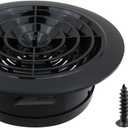 Antrader 6 Inch ABS Adjustable Air Vent for Bathroom Kitchen Ventilation