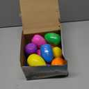 12 Pack Easter Eggs Succulent Building Blocks for Easter Theme Party Favors Supplies for Easter Egg Hunt Basket Stuffers Fillers Classroom Prize Supplies