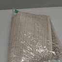 Yimobra Bathroom Rugs Non Slip Washable - Ultra Soft Absorbent Chenille Bath Mat, Quick Dry Shaggy Floor Carpet for Tub Shower, Sand Home Decor Accessories, 24x17 Inch