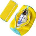 Shoe Washing Machine Bag, Laundry Shoe Bag for Washer and Dryer, Shoe washing Bag for Sneaker, Tennis Shoes, Unstain Cleaner. wash bag with mesh, Ykk zipper, soft fibers