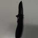 Smith & Wesson Accessories Extreme Ops SWA24S 7.1in S.S. Folding Knife with 3.1in Serrated Clip Point Blade and Aluminum Handle for Outdoor