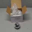 MTLEE 20 Pcs Disco Balls Decorations Assorted Size Party Decor Disco Ball Ornaments Mirror Mini Large Hanging with Rope for Wedding Festival Stage Prop (2.4 Inch, 2 Inch, 1.6 Inch, 1.2 Inch, Silver)