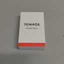 TENMOS Wireless Bluetooth Mouse, LED Slim (Bluetooth 5.1/5.0 + USB) 2.4GHz Rechargeable Silent Bluetooth Wireless Mouse with Type C Adapter for Laptop/MacBook/iPad OS 13 and Above (Matte Black)