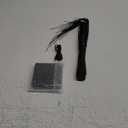 2.2 FT/26.7'' Halloween Spooky Tree, Black Spooky Tree with 24 LED Purple & Orange Lights Black Birch Tree for Indoor Halloween Home Fireplace Table Holiday Decor