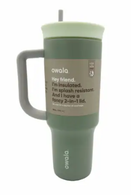 Owala® 40 oz Travel Tumbler SS Sagebrush