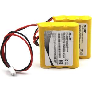 YUTSUJO (2-Pack) 3.6V 700mAh Ni-CD Battery Pack Replacement for DISON KRH-15/51 JLEU9, OSA107, PowerSonic A5289-1 Exit Sign Emergency Light