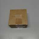 Acacia Wood Salt and Pepper Bowl, Nature Wood Salt Cellar and Spices Storage Box With Built-in Spoon and Magnetic Swivel Lid (Two Compartments 12 oz)