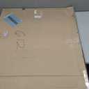 Gtongoko Fireplace Screen 3 Panel 48" W x 29" H Wrought Iron Metal Decorative Fire Spark Guard Cover for Living Room, Fits Most Standard Fireplaces, Black