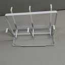 Cup Drying Rack for Countertop,Cup and Bottle Drying Rack with Wooden Handle-Countertop Organizer for Mugs, Glasses, and Bottles (White)