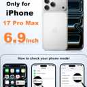 FNTCASE for iPhone 17 Pro Max Case: [Compatible with Magsafe] Solid Orange Matte 17 Promax Magnetic Phone Cover with [Full Camera Protection] [Screen Protector] Military Grade Shockproof Protective