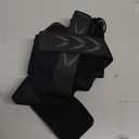 Slim-Fit Ankle Brace for Sprained Ankle, Velcro Lace Up Ankle Support for Women Men With 2 Auto-Shaped Pads, Air Fabric Cool Ankle Stabilizer for Injury Recover, Running,Sports, M(12-13)