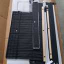 IDEALHOUSE Twin Bed Frame for Kids, Upholstered Platform Bed with Large Storage Drawer and Bookcase Headboard, Girls Boys Bed, Noise-Free, Easy Assembly, No Box Spring Needed, Cream White