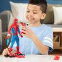 Marvel Spider-Man Thwip Blast Spider-Man Action Figure with Accessories, 11-Inch-Scale Super Hero Toys for Kids Ages 4 and Up