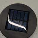 Solar Lantern Hanging Outdoor Christmas Decorative, Dual LEDs Color Changing and Cool White Crystal Globe Lamp Hanging Light Waterproof with S Hook Decor in Garden, Pathway, Front Door- Multi Color