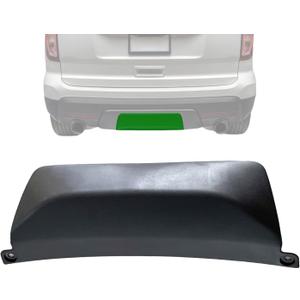 Lower Rear Bumper Trailer Tow Hitch Bar Cover Cap Trailer Tow Bracket Cover Trim for Ford Explorer 2011-2015 with Trailer Towing Packages