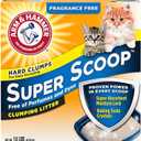 Arm & Hammer Super Scoop Litter, Fragrance Free,14 Lbs