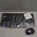 Wireless Keyboard and Mouse Combo with Palm Rest, Phone Holder, Full-Size Quiet Wireless Ergonomic Keyboard and Mouse, Comfortable Natural Typing Compatible for Windows, Laptop, Mac, PC (Black Graphite)