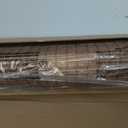 UNISHADES Cordless Bamboo Roman Shades for Windows, Blinds Size (31.5" W 64" H) Colour (Highfield Teak)