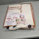 Foldable Storage Boxes with lids,Waterproof Tissue Box Holder with Storage,Multipurpose Toy Storage BoxSturdy Magazine containers (Beige)