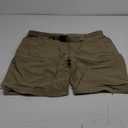 FREE SOLDIER Men's Cargo Hiking Shorts with Belt Lightweight Quick Dry Tactical Shorts with Pockets for Casual Work Golf (38W x 10L, Mud)