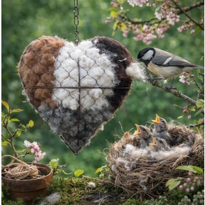 Bird Nesting Winter Tree Shelter for Wild Bird
