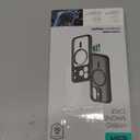 Temdan Designed for iPhone 17 Pro Max Case, [Built-in Invisible Kickstand][Compatible with MagSafe][Military Grade Shockproof] Slim Translucent Matte Phone Case for iPhone 17 Pro Max 6.9 inch (Black)