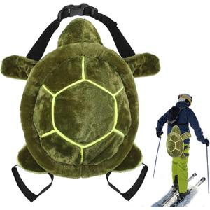 Kathfly Turtle Butt Pad Snowboarding Cute Protection Hip Butt Pad Protective Gear for Skiing Tortoise Snowboarding Padded Turtle Hip Cushion Protection for Kids Adults Skating, Green