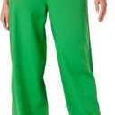 Forever 21 Women's Linen-Blend Wide-Leg Pants, M