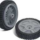 CheeMuii 193912X460 Lawn Mower Wheel 2 Pcs 8" Push Mower Front Drive Wheels Replace for Hu sqvarna AYP 581009202 193912X460 Replace for Craftsman 917376161