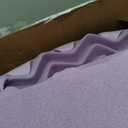 MUXHOMO 3 Inch 7-Zone Queen Mattress Topper, Egg Crate Memory Foam Mattress Topper Queen Size for Back Pain, Lavender Cooling Gel Infused Bed Pad, CertiPUR-US and Oeko-TEX Certification (60"80")