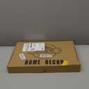 Spsyrine Dark Green Plastic Serving Tray for Ottoman, Coffee Table, Oval Decorative Tray for Entertaining, Outdoor, Living Room, Home Decor (15.5" x 10.6" x 1.4")