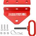 Hitch Kit Compatible with Exmark Toro Zero Turn Hitches, Lawn Mower Trailers Hitch Parts Replace# 109-9487 (Red)