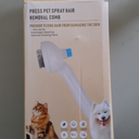 Pet Steam Brush for Dog & Cat - 3-in-1 Steam Grooming Brush for Shedding & Hair Removal - Self Cleaning Spray Comb with Mist for Long Haired Pets - Includes 1*Waterless Shampoo, Blue.