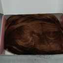 Short Brown Bob Wig Synthetic Hair for Anime Cosplay Costume Wigs or Halloween Women, Costumes Wigs Party (9.84 x 5.91 x 1.97 inches)