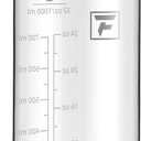 Fanhaw 32 oz Tritan Water Bottle with Chug Lid - Clear, BPA-Free, Lightweight, Wide Mouth, Leak-Proof, Perfect for Gym, Travel, School, Office, and Sports (Clear & Black)