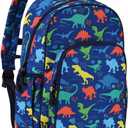RAVUO Kids Backpack for Girls Boys, Cute Toddler School Bag Bookbag W Chest Strap