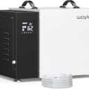 Waykar 158 Pint Commercial Dehumidifier with Pump and Drain Hose for Crawl Spaces, Basements, Ducted Industrial Use, and Water Damage Unit, for Spaces up to 7500 Square Feet, Smart Humidity Control