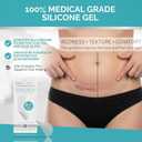 Fade Away Scars Silicone Scar Sheets for C-Section & Tummy Tuck Reusable Medical Grade Silicone Scar Tape for Surgical Scars Soft Scar Strips with Storage Pouch Fade Away Silicone Scar Sheets