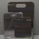 3 PCS Stainless Steel Cutting Boards for Kitchen, 304 Metal Chopping Boards for Meat, Fruits & Break, Non-Slip, Dishwasher Safe, (15.3"x11", 13.4"x9", 11.8"x8")